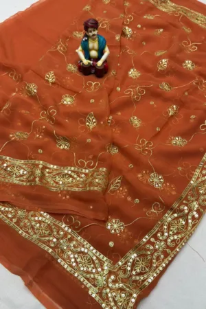 Golden Grace Rust Orange